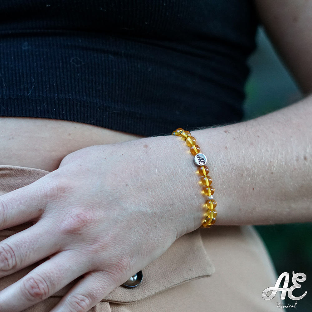 AE Bracelet Ambre 6mm 4