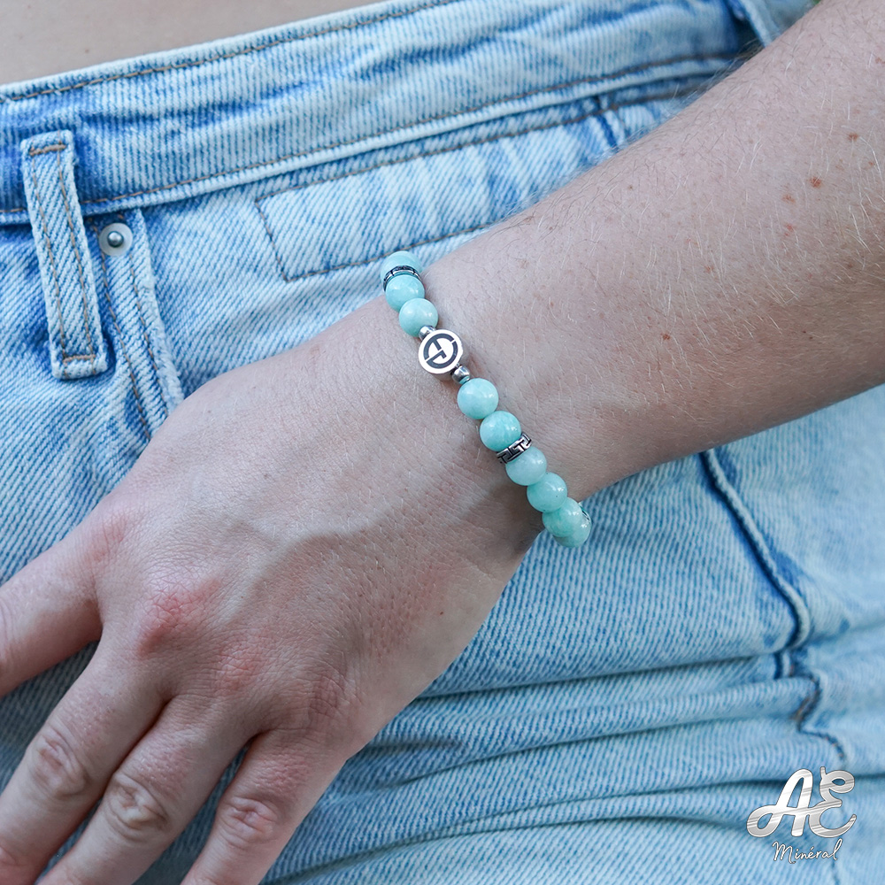 EG Bracelet Amazonite 8mm 4