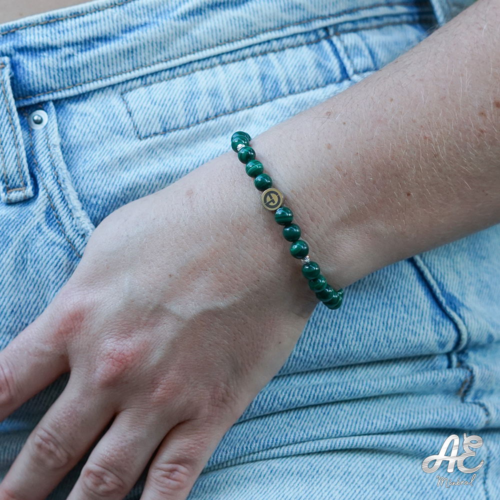 EG Bracelet Malachite 6mm 4